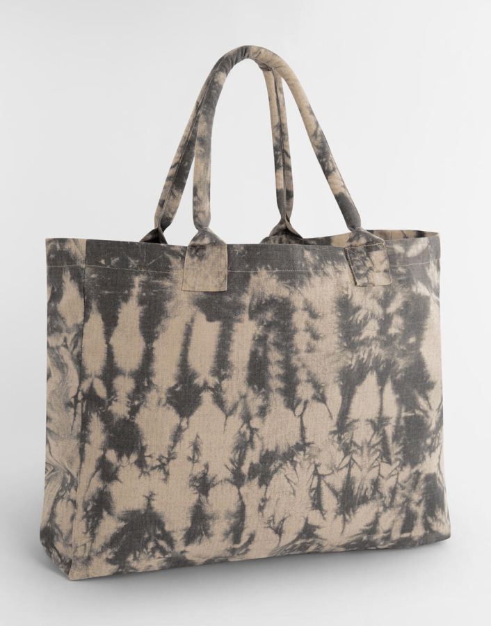 Sand Black Tie Dye