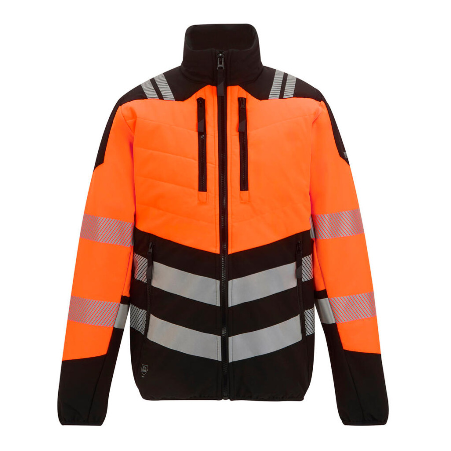 Black/Orange