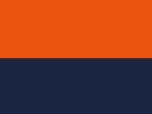 Orange/Navy