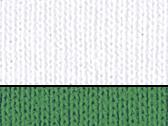 White/Kelly Green