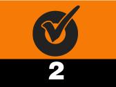 Fluorescent Orange/Black