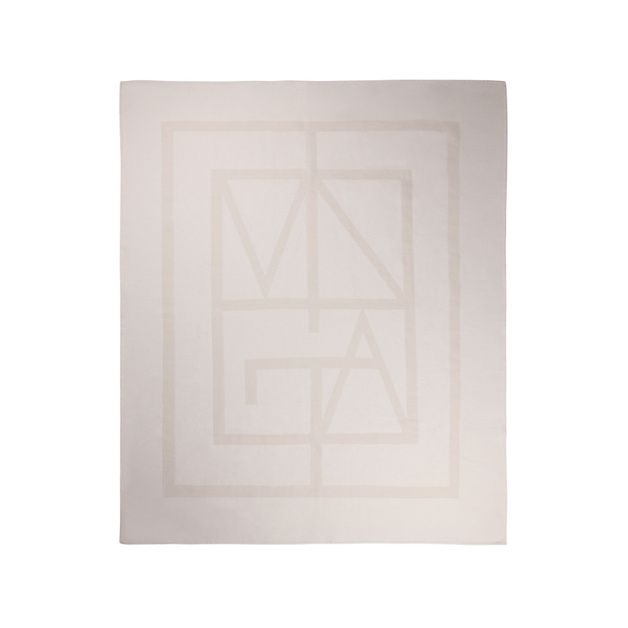 VINGA Monogram GRS deka off white