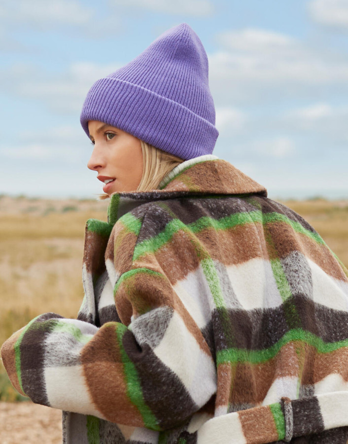 Klasická čiapka Beanie se širokou manžetou