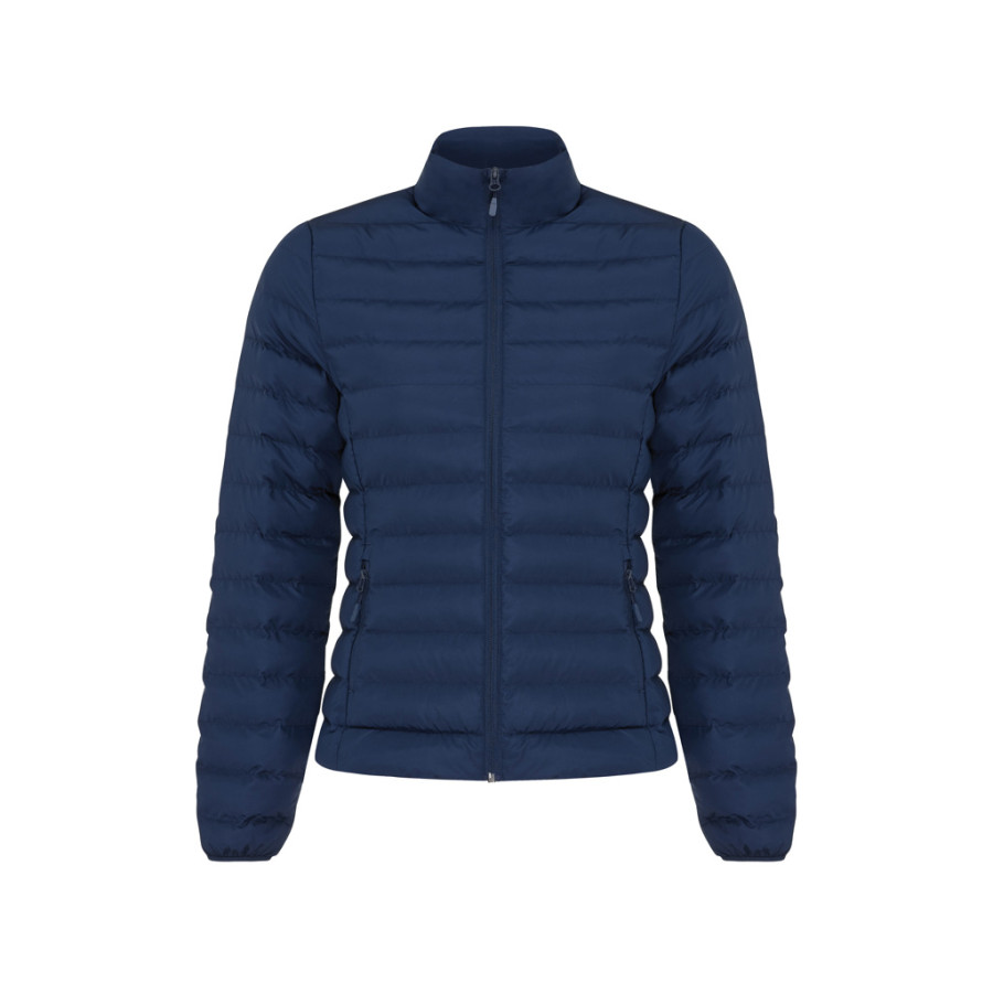 IQONIQ Maiko dámska prešívaná bunda z rec. polyesteru námornícka modrá L