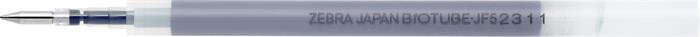 Náplň do gélových pier, 0,33 mm, ZEBRA "Biotube JF", modrá