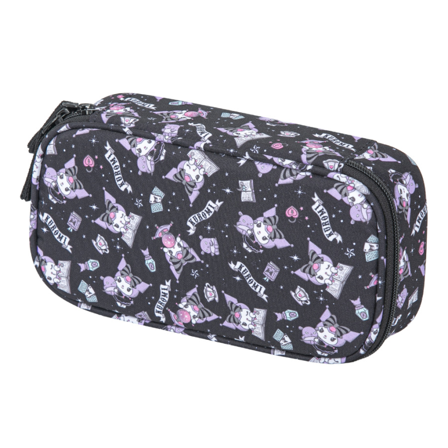 BAAGL Školský peračník etui Kuromi Black GRS