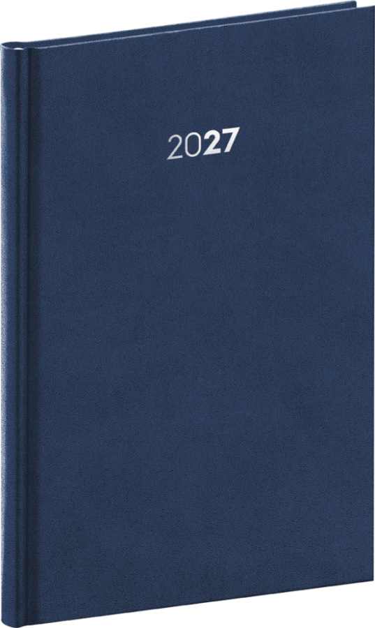 NOTIQUE Týždenný diár Balakon 2027, tmavomodrý, 15 x 21 cm