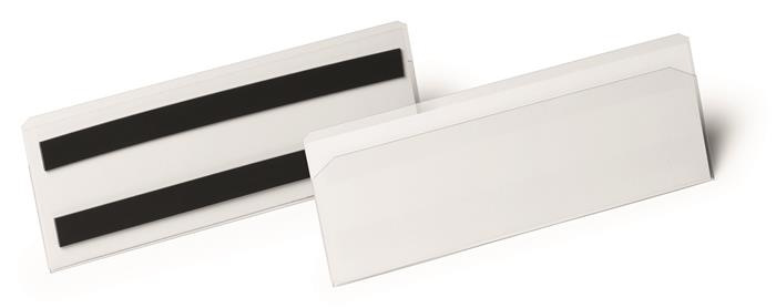 Logistické vrecko, magnetické, 1/2 A5, hotizontálne, DURABLE "HARD COVER", priehľadné