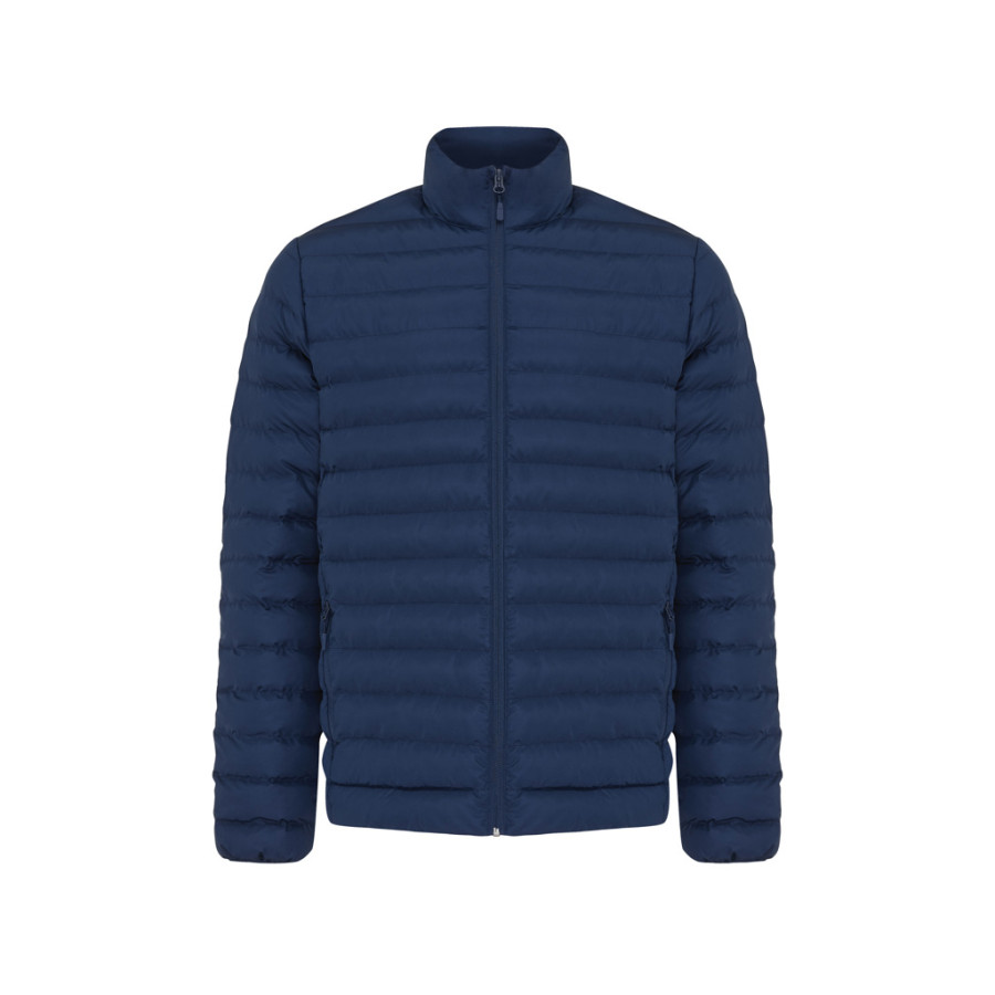 IQONIQ Maiko pánska prešívaná bunda z rec. polyesteru námornícka modrá 4XL