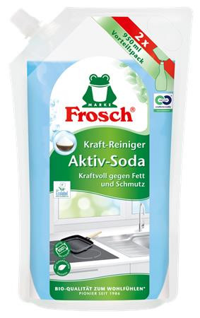Kuchynský čistiaci prostriedok s extraktom zo sódy, 950 ml, náhradná náplň, FROSCH