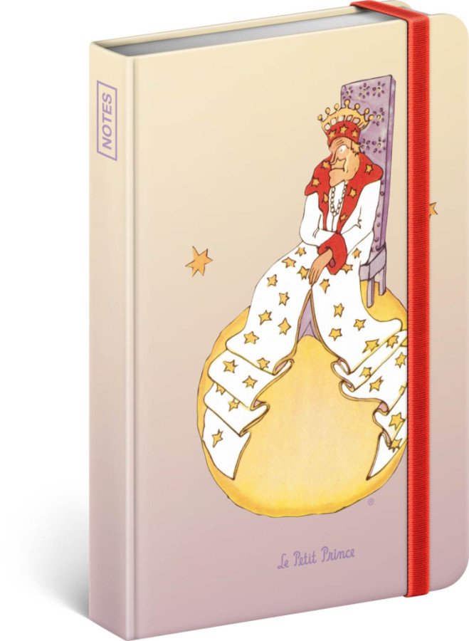 NOTIQUE Notes Malý princ – King, linajkovaný, 11 x 16 cm