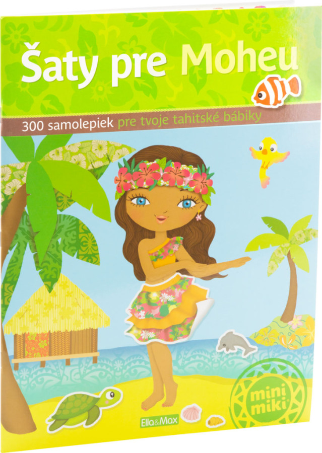 Šaty pre MOHEU – Kniha samolepiek