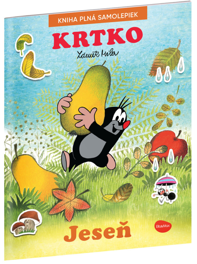 KRTKO a JESEŇ ─ Kniha samolepiek
