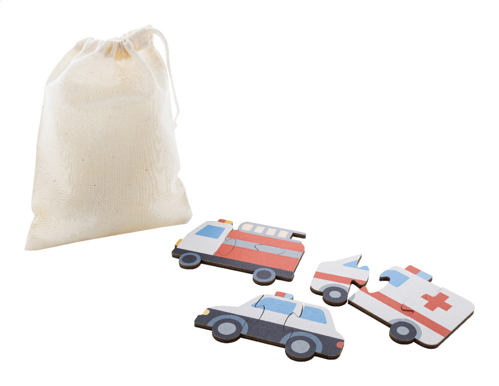 Zoofrik logická hra, vozidlá