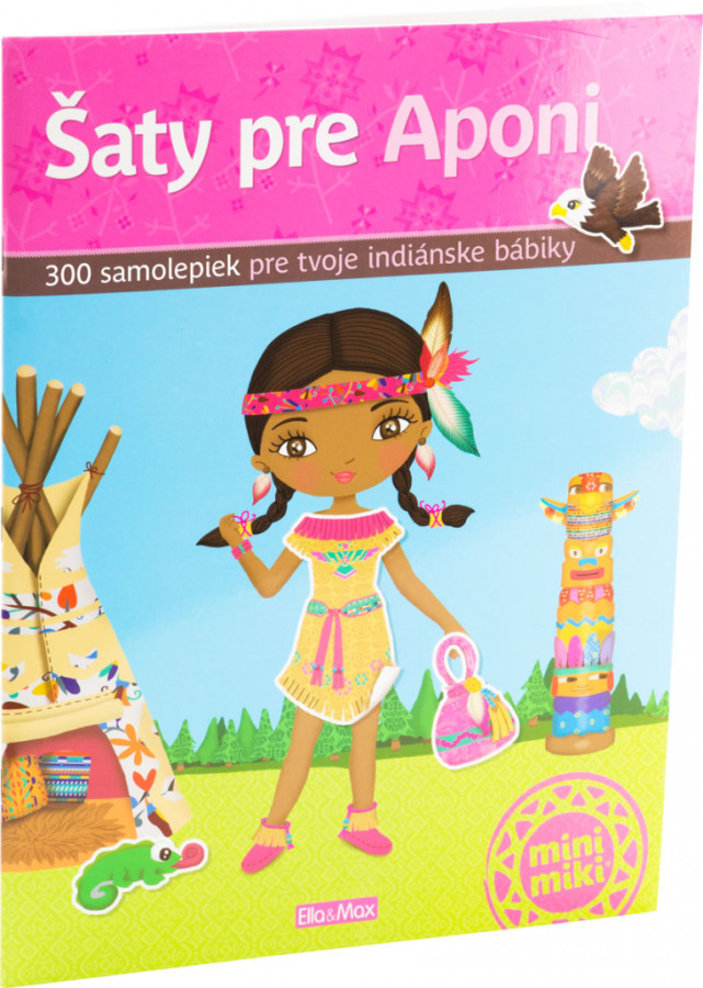 Šaty pre APONI – Kniha samolepiek