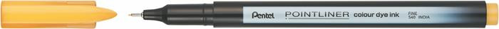 Liner, 0,4 mm, PENTEL "Pointliner", okrový