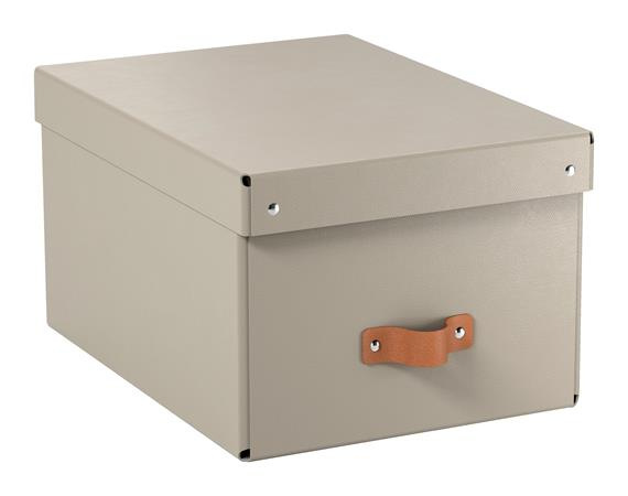 Úložný box, veľkosť M, LEITZ "Puro", pieskový