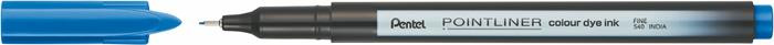 Liner, 0,4 mm, PENTEL "Pointliner", ľadovo modrý