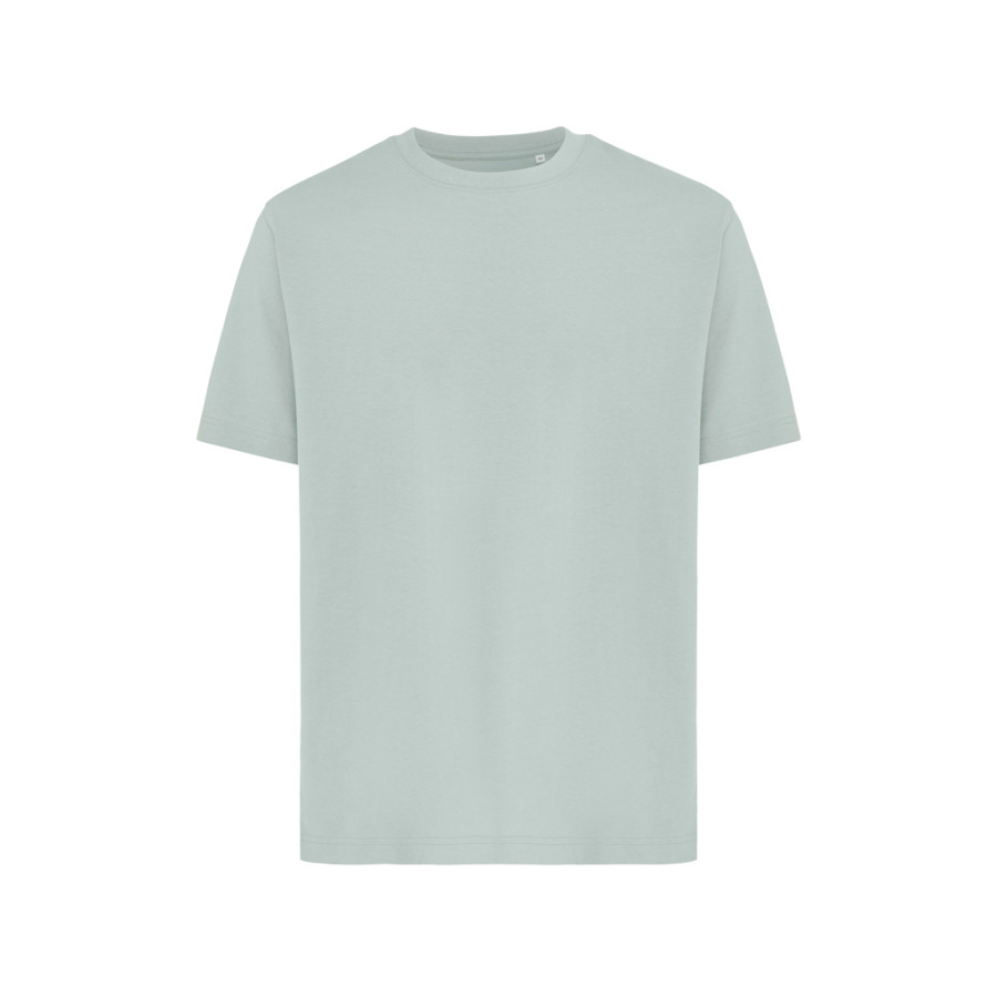 IQONIQ Nikko tričko z hrubej recyklovanej bavlny Iceberg green XXXL