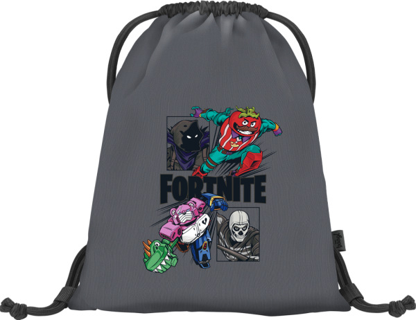 BAAGL SADA 5 Cubic Fortnite Squad: batoh, vrecko, ľadvinka, obal na notebook, peňaženka GR 7