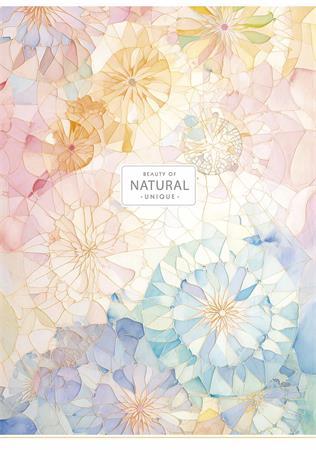 Zošit, A4, štvorčekový, 80 listov, SHKOLYARYK "Natural", mix 2