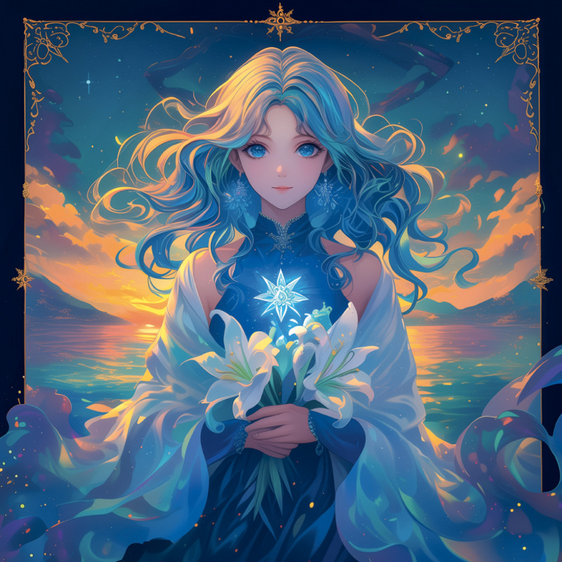 NOTIQUE Grid calendar Anime Zodiac 2027, 30 x 30 cm 10