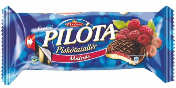 GYŐRI Čokopiškóty "Pilóta", malina