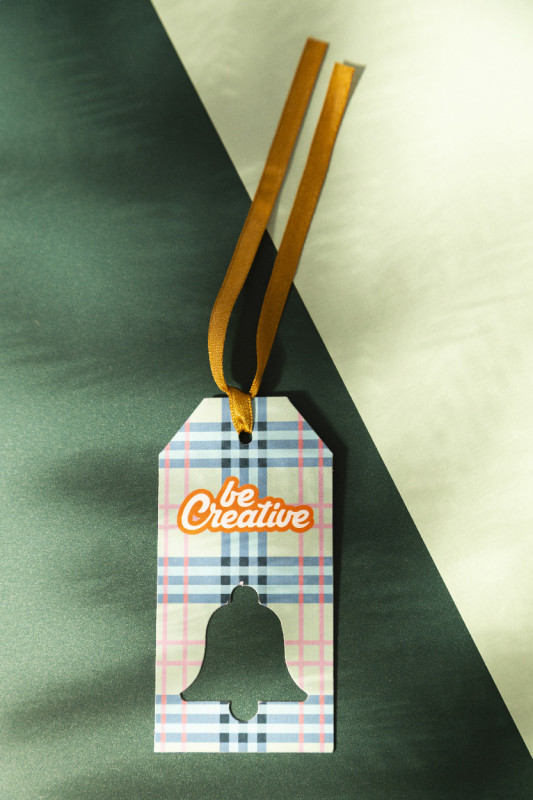 PrinTag Plus vlastná darčeková visačka, zvonček 4