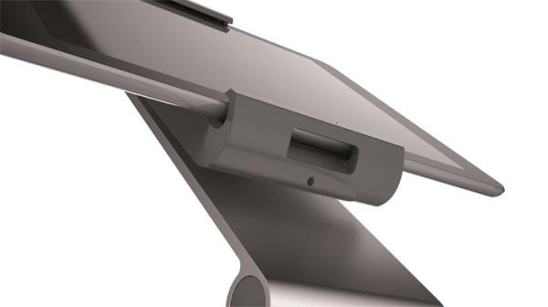 Držiak na tablet, stolový, DURABLE, strieborná 5