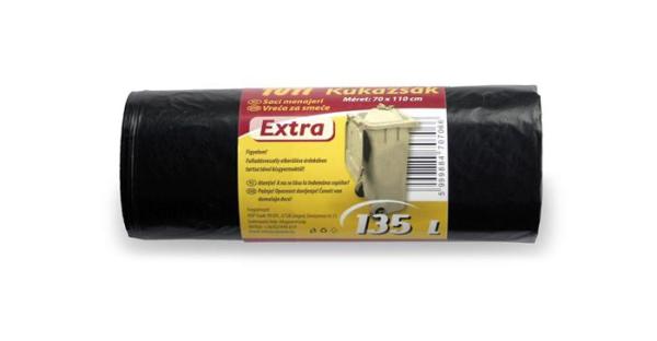 . Vrecia na odpadky, extra silné, 135 l, 10 ks, "Tuti"