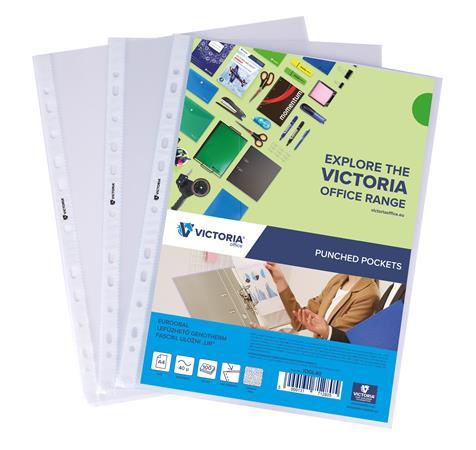 Euroobal, A4, 40 mikr., drsný povrch, VICTORIA OFFICE