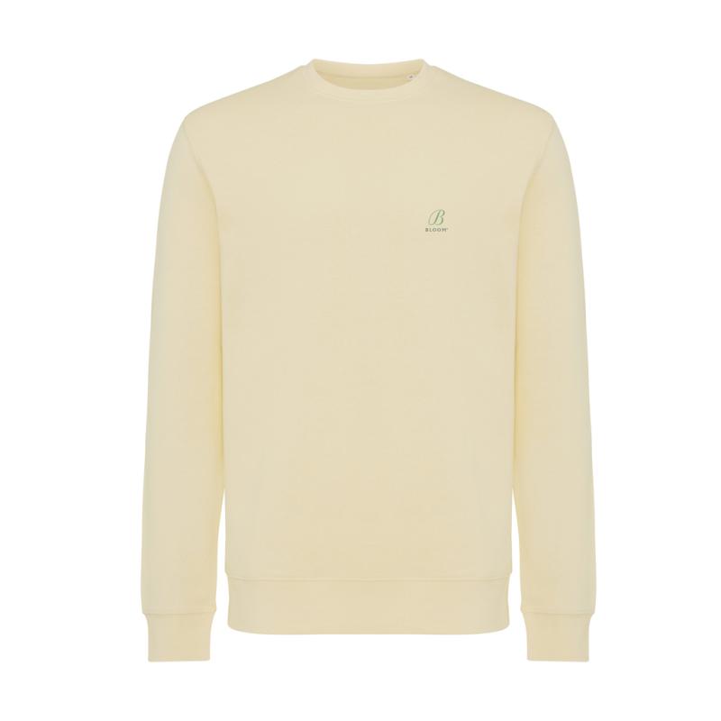 Ľahká mikina IQONIQ Etosha z recykl. bavlny cream yellow XL 3