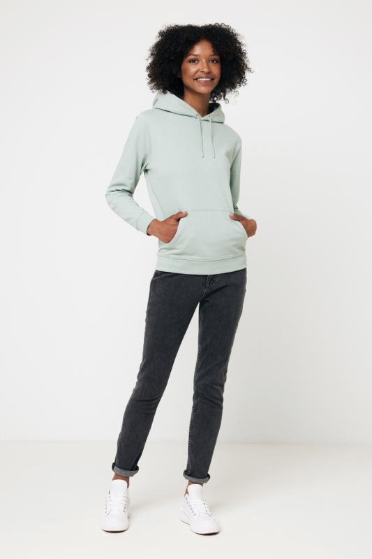 Mikina s kapucňou IQONIQ Jasper z recykl. bavlny Iceberg green XXL 9