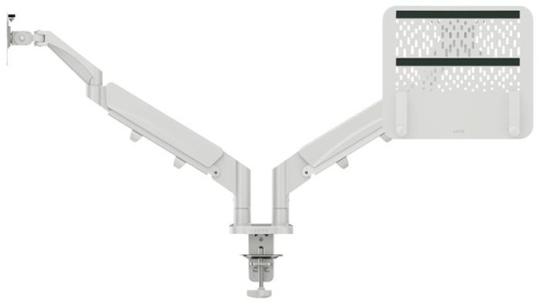 Rameno na monitor a notebook, LEITZ "Ergo Dual", svetlosivá 9