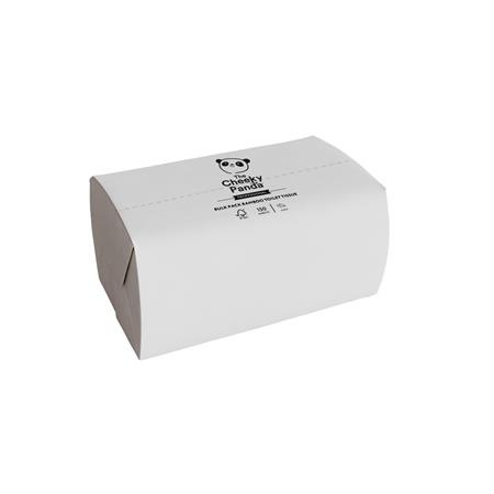 Toaletný papier, bambusový, skladaný, 2-vrstvový, 150 listov, 11,5x19 cm, CHEEKY PANDA, bi 1