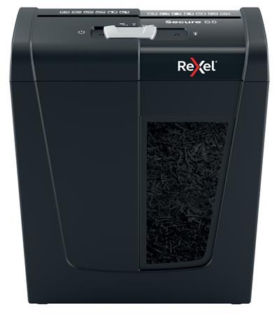 Skartovací stroj, pásiky, 5 listov, REXEL, "Secure S5" 1