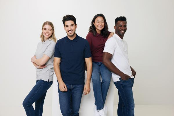Polo tričko IQONIQ Yosemite z recykl. bavlny námornícka modrá XXXL 20