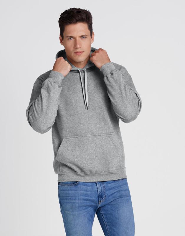 Softstyle Midweight Fleece s kapucňou