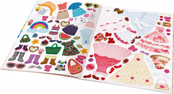 Šaty pre TEREZKU – Kniha samolepiek 5