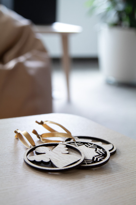 Lundamo Ozdoba na vianočný stromček, snehová vločka 1