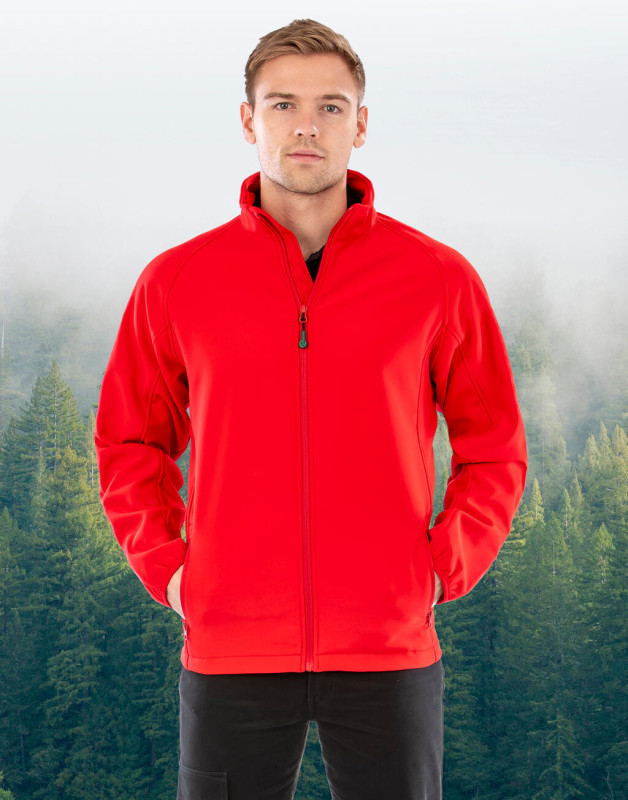 Pánska bunda Recycled Printable Softshell Jacket 6
