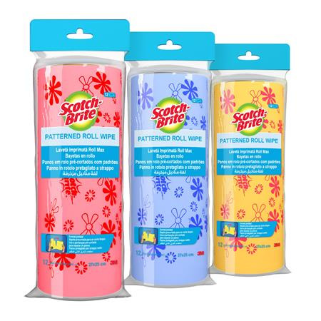 Čistiace utierky, univerzálne kuchynské, kotúč, 27 cmx3.5 m 3M "Scotch Brite" 1