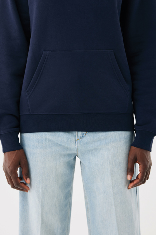 IQONIQ Joshua Unisex mikina s kapucňou z rec. bavlny námornícka modrá 4XL 16