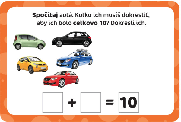 Kúzelný tablet & stierateľné karty – Prvé POČÍTANIE 5