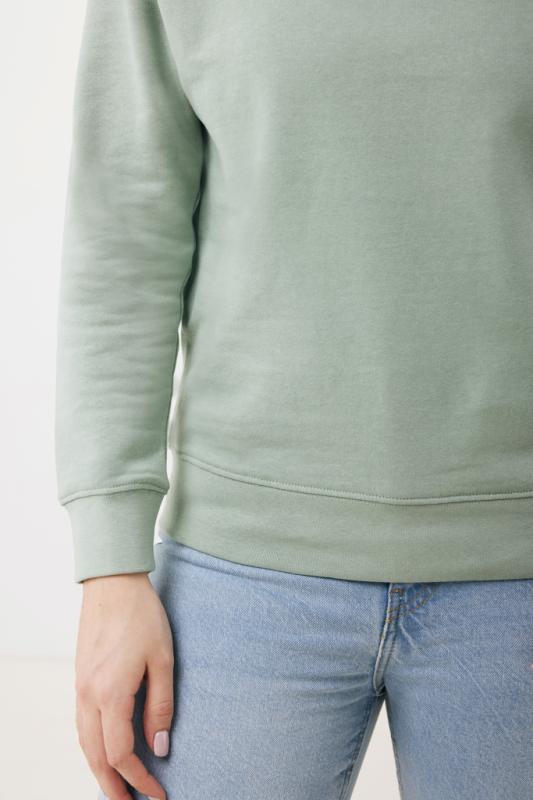 Ľahká mikina IQONIQ Etosha z recykl. bavlny Iceberg green XXL 10