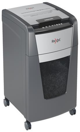 Skartovací stroj, mikrokonfetti, 225 listov, REXEL, "Optimum AutoFeed+ 225M" 3