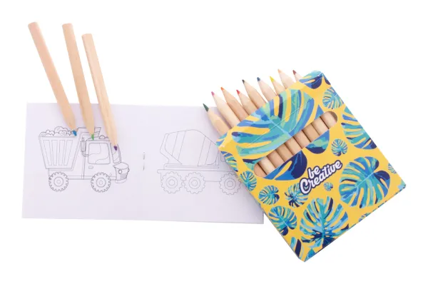 Coloxil 12 sada na vybarvování, vozidla 4