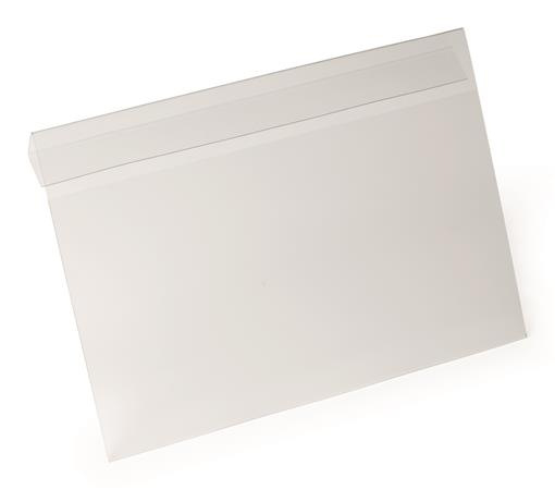 Logistické vrecko, skladacie, A4, hotizontálne, DURABLE "HARD COVER", priehľadné 2