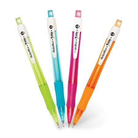 Mikroceruzka, 0,5 mm, FLEXOFFICE "Krista", rôzne farby