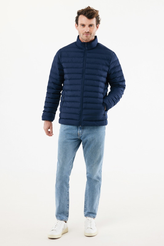 IQONIQ Maiko pánska prešívaná bunda z rec. polyesteru námornícka modrá XL 5
